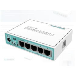 MIKROTIK 5-PORT GIGABIT ETHERNET ROUTER, RB750GR3, 5*10/100/1000Ethernet ports, CPU nominal frequency: 880 MHz, 2* CPU corecount, 4*CPU Threads count, Size of RAM: 256 MB, 5W