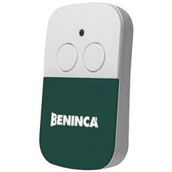 Telecomanda cu  2 canale Beninca HAPPY.2VA, dubla tehnologie ARC - Advanced Rolling Code( codare 128bit) si Rolling Code- cod saritor, frecventa 433.92Mhz