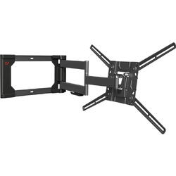 Suport TV de perete, Barkan 4400.B, Fix, 40"- 80", VESA 600 x 400 mm, suporta pana la 50kg, negru