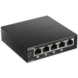 Switch D-Link DGS-1005P, 5 Port, 10/100/1000 Mbps
