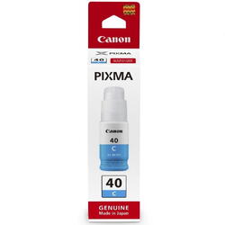 Cartus cerneala Canon GI-40C, culoare cyan, capacitate 7700 pagini, pentru Canon Pixma G5040, G6040.