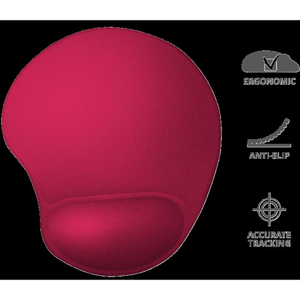 Mouse pad Trust BigFoot Mouse Pad, Small, red