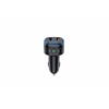 Modulator FM Serioux ABFM46, Bluetooth 5.0 , raza actiune de până la 5 m, voltaj intrare: 1x DC 12V/24V, 2 porturi USB: 1 X USB QC3.0 1 x USB audio (pana la 32 GB), format muzica: MP3/WMA/WAV, frecvența FM: 87.5MHz - 108.0MHZ , microfon incorporat, functi