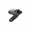 Modulator FM Serioux ABFM50, Bluetooth 5.0 , raza actiune de până la 5 m, voltaj intrare: 1x DC 12V/24V ,2 porturi USB: 1x USB DC5V 2.4A Max 1 x USB audio (pana la 32 GB), slot MicroSD (pana la 32 GB), format muzica: MP3/WMA/WAV, frecvența FM: 87.5MHz - 1