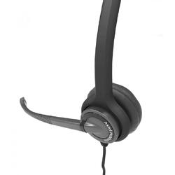 Casti cu microfon Axtel ELITE HD voice mono NC, HD voice, negru