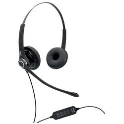 Casti cu microfon Axtel PRO MS XL duo NC, negru