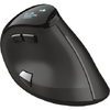 Mouse Trust Voxx, Rechargeable Ergonomic Wireless, negru