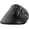 Mouse Trust Voxx, Rechargeable Ergonomic Wireless, negru