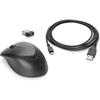 HP Premium WIRELESS MOUSE 150, Culoare: Negru, Dimensiuni: 6.7 x 10.7 x 3.86 cm, Tip baterie: Acumulator Li-ion (400 mAh)