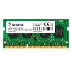 Memorie RAM notebook Adata, SODIMM, DDR3L, 8GB, CL11, 1600Mhz