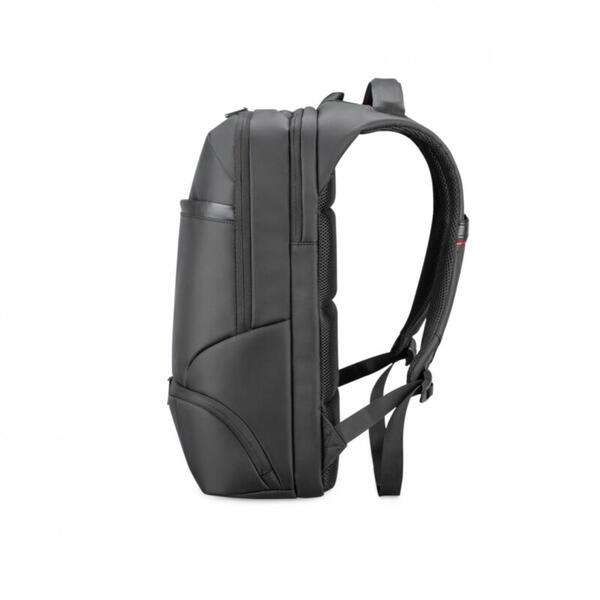 Rucsac notebook Serioux, SMART TRAVEL ST9588, dimensiuni: 32 x 19 x 46 cm, rezistent la apa, compartimente multiple, compartiment separat pentru notebook: max. 15.6", bretele ajustabile, port de încărcare USB, buzunar ascuns la spate, material poliester