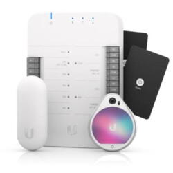 Ubiquiti UniFi Acess starter kit UA-SK, 4 x 1 Gbps Ethernet, Max. Power Consumption 40W, 802.3bt PoE, Dimensions: 190 x 126 x 33 mm, 457 g, plastic, Starter Kit Contents:1x UniFi Access Hub, 1x UniFi Access Reader Pro, 1x UniFi Access Reader Lite, 1x UniF