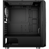 Carcasa nJoy Fort, Middle Tower, ATX, fara sursa, Black