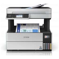 Multifunctional inkjet color Epson EcoTank CISS L6490, dimensiune A4 (Printare,Copiere, Scanare, Fax), printare borderless, viteza 37ppm alb-negru, 23ppm color, rezolutie 4800x1200 dpi, alimentare hartie 250 coli + 35 coli ADF, duplex automat ,scanner CIS