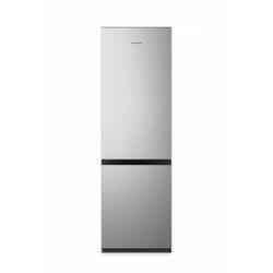 Combina frigorifica Heinner HC-N269SF+, 269 l, Control mecanic, Iluminare LED, Clasa F, Argintiu