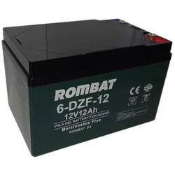 Acumulator 12V 12Ah VRLA  deep cycle GEL, seria DZF , Chilwee 6-DZF-12, fara intretinere, pot fi utilizati intr-o multitudine de aplicatii: Moped, Scutere cu motor electric pentru copii, Vehicule electrice mici, Iluminat de urgenta, Jucarii electrice, Apl