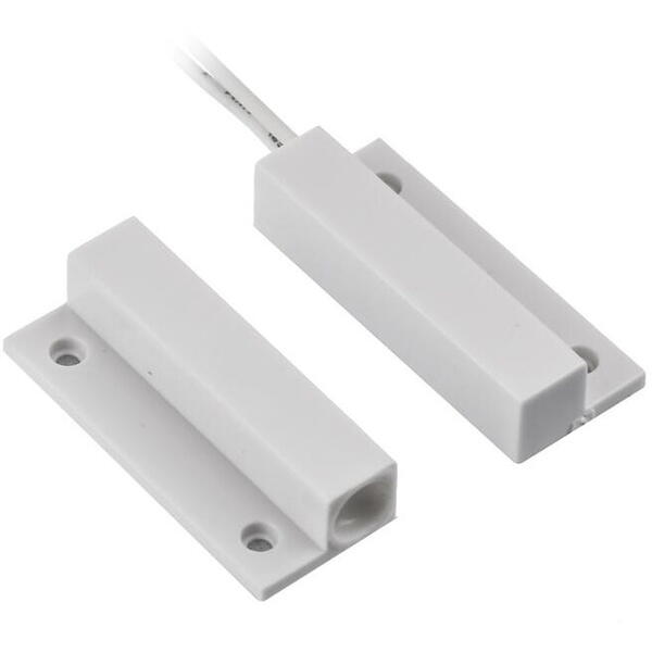 OTHER Contact magnetic ND-MC13S-W-10, culoare alba, material plastic, montare aparenta, interspatiu: 20mm, dimensiuni: 34 x 14 x 8mm, set 10 bucati
