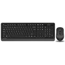 Kit Tastatura si Mouse A4Tech FG1010, wireless, Grey