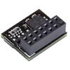 ASUS TPM-SPI Securely Sore Key Windows 11  Improve your Computer's Security The TPM-SPI card securely store keys, digital certificates, passwords, and data. It helps enhance the network security, protects digital identities, and ensures platform integrity