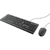 Kit tastatura + mouse Trust Primo, wired, negru