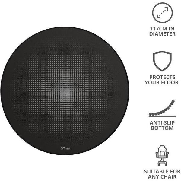 Accesoriu scaun gaming Trust Mika Round Floor Mat