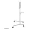 Stand mobil de podea, Neomounts by Newstar NS-M1250WHITE, 37"-70", VESA max. 600x400, suporta pana la 70kg, inclinatie 5°, rotatie 90°, alb