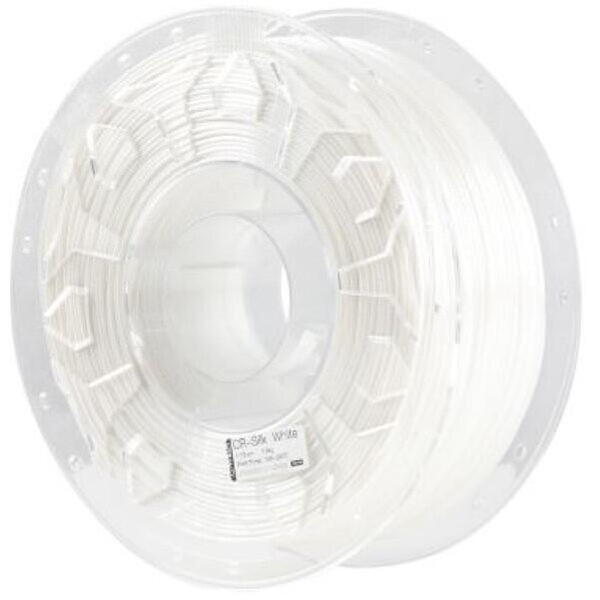 CREALITY PLA 3D Printer Filament, silk white, Printing temperature: 190-220, Filament diameter: 1.75mm, Tensile strength: 60MPa, Size of filament wheel: Diameter 200mm, height 66mm, hole diameter 56mm. Utilizare: pana la 6 luni de la deschiderea ambalajul
