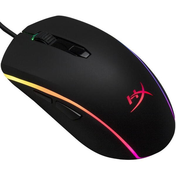 HP Mouse HyperX Gaming Pulsefire Surge, cu fir, negru