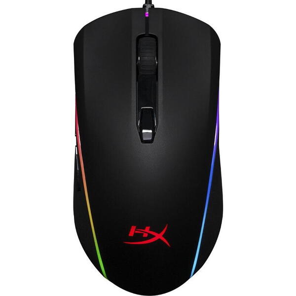 HP Mouse HyperX Gaming Pulsefire Surge, cu fir, negru