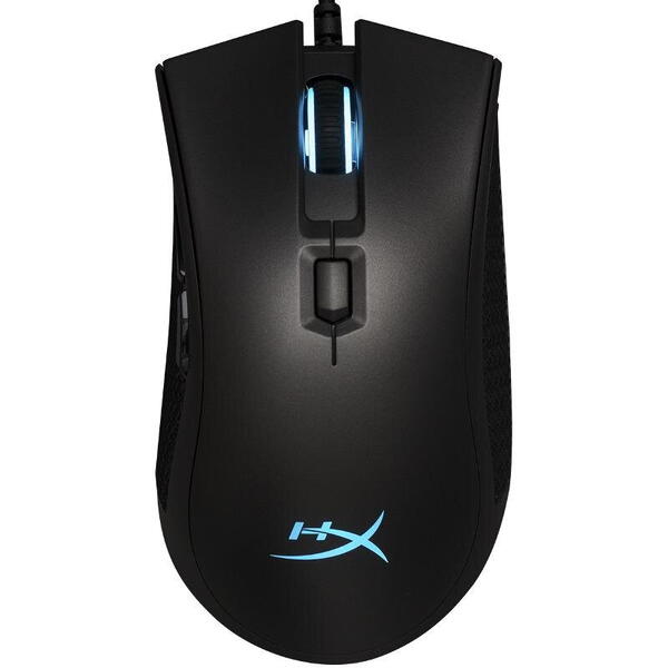 HP Mouse HyperX Gaming Pulsefire FPS Pro, cu fir, gri
