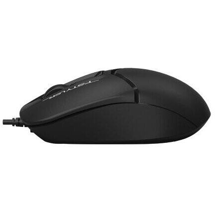 Mouse A4tech FM12 Black, cu fir, negru