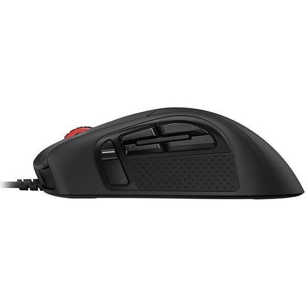 Mouse HP HyperX Pulsefire Raid Gaming, cu fir, negru