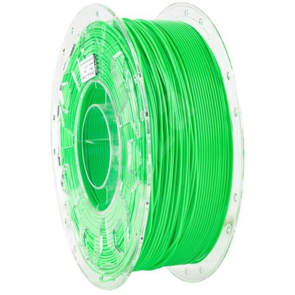 CREALITY CR PLA 3D Printer Filament, fluorescent green, Printing temperature: 190-220, Filament diameter: 1.75mm, Tensile strength: 60MPa, Size of filament wheel: Diameter 200mm, height 66mm, hole diameter 56mm. Utilizare: pana la 6 luni de la deschiderea