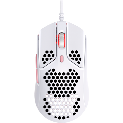 Mouse HP HYPERX Pulsefire Haste, wireless, alb-roz