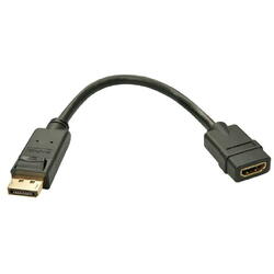 Adaptor Lindy LY-41005, DisplayPort 1.2 to HDMI 1.3, negru