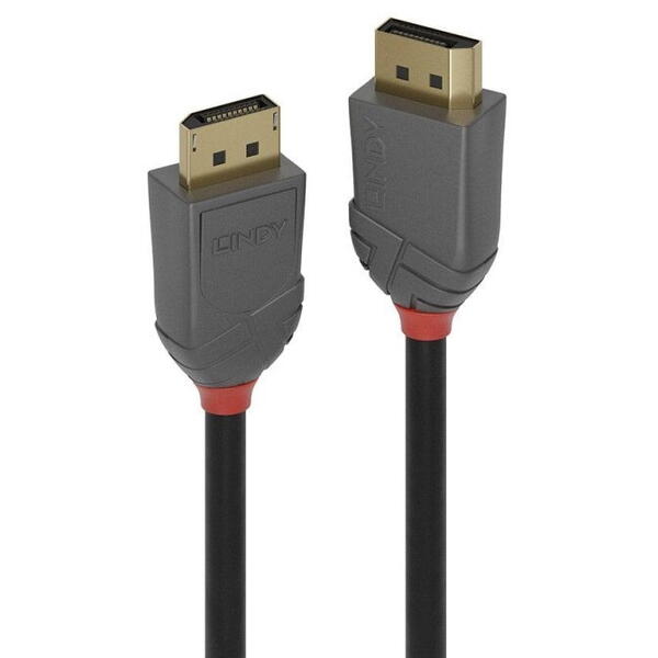 Cablu Lindy LY-36481, DisplayPort 1.4, Anthra Line