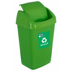 ﻿COS GUNOI CAPAC BATANT, RECICLARE ECO 35 L, VERDE, HEINNER CARE