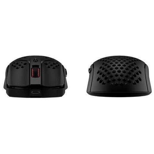 Mouse HP cu fir, HYPERX Pulsefire Haste, Pixart 3327 sensor, DPI pana la 6.200, RGB Gaming Mouse, greutate 123g, Wireless, Black