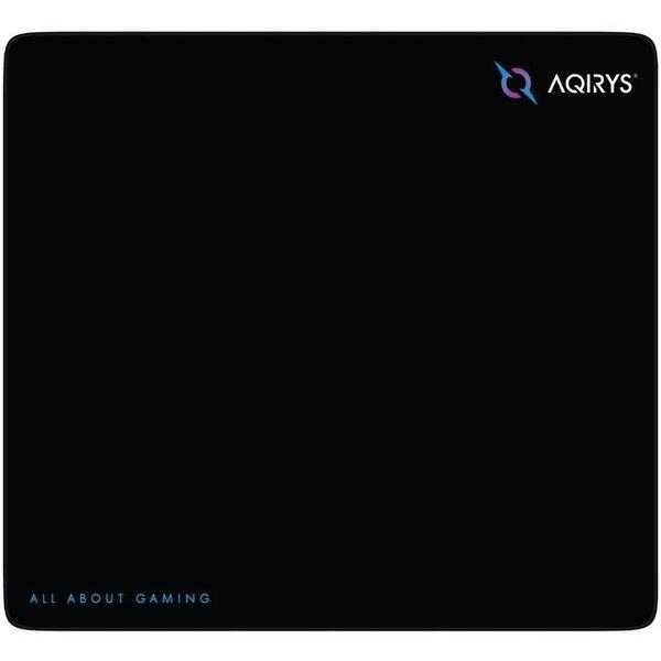 Mousepad AQIRYS Singularity MD, fabricat din material din microfibra, dimensiuni 450 x 400 x 3 mm, negru