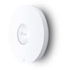 TP-Link Wireless Access Point EAP650, AX3000 Wireless Dual Band Indoor, 1× Gigabit Ethernet (RJ-45) Port (Support 802.3at PoE), antenna interna: 2.4 GHz: 2× 4 dBi, 5 GHz: 4× 5 dBi, Standarde Wireless: IEEE 802.11ax/ac/n/g/b/a, Rată de Semnal: 5 GHz: Până