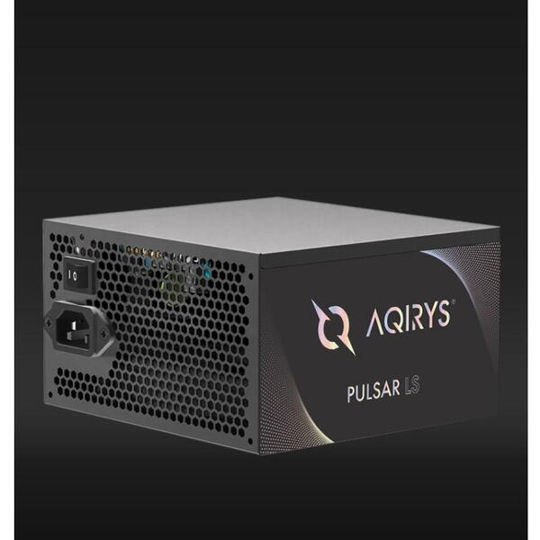 Sursa Aqirys Pulsar LS 550W 80+ White certified, culoare neagra