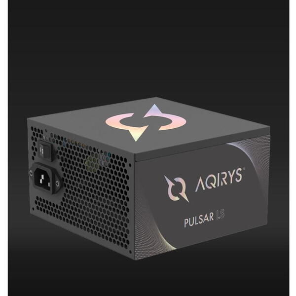 Sursa Aqirys Pulsar LS 550W 80+ White certified, culoare neagra