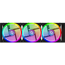 AQIRYS Cooler Procesor Aquarius 360 AIO Black ARGB PWM, compatibil Intel/AMD