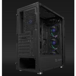 Carcasa Aqirys Antares Midi Tower Black  RGB