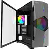 Carcasa Aqirys Betelgeuse Midi Tower, fara sursa, Black