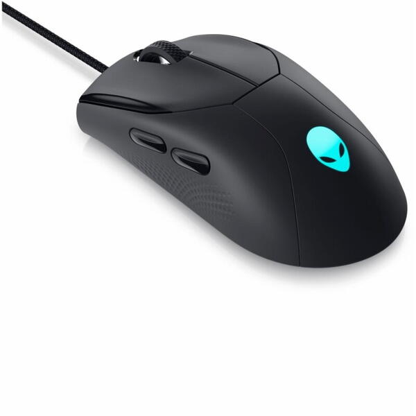 DELL Mouse Alienware Gaming Mouse AW320M, cu fir, negru