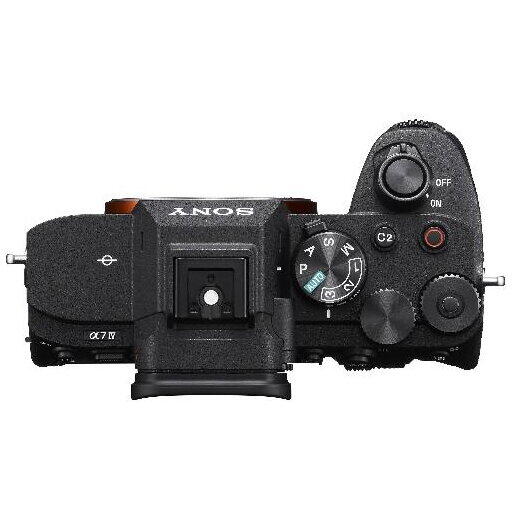 Body Aparat foto SONY A7 Mark IV Mirrorless, 33 MP, ISO 51200 (Extins: 204800), 1/8000s, 4K @60, CFexpress A/x2 SD UHS I-II, Rafala 10 cps, WiFi/Bluetooth, Senzor Full Frame, Montura Sony FE