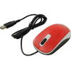 Mouse Genius cu fir, optic, DX110, 1200dpi, rosu, plug and play, USB