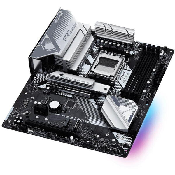 Placa de baza Asus ROG STRIX B650-A GAMING WIFI AM5, 4x DDR5, 3 xM.2, 4xSATA, 2x PCIe 4.0 x16, 2x PCI x1, WiFi, ATX