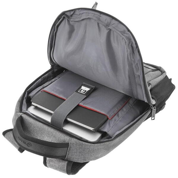 Rucsac laptop Tellur USB 15.6" Gri